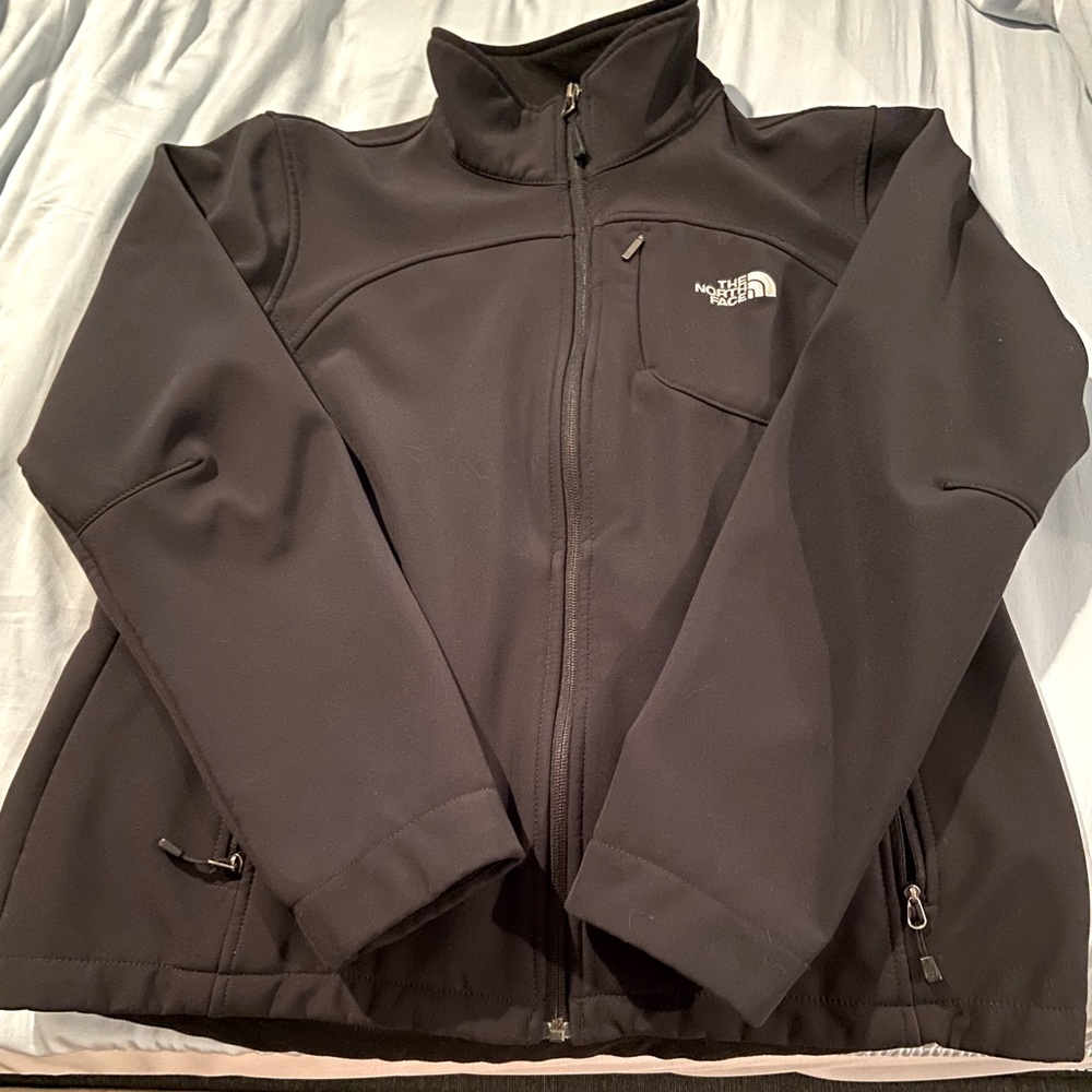 North Face Soft Shell Jacket Wind Proof Fleece- L… - image 2